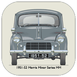Morris Minor Series MM 1951-52 Coaster 1